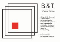 B&T Keilrahmen 3cm 100x100 cm Premium 380g