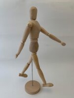 Mood Modellpuppe Holz. Männlich 40cm