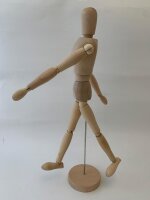 Mood Modellpuppe Holz. Männlich 40cm
